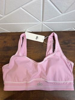 Women Alo Yoga Pink Top - Size L