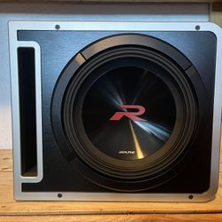 Alpine Halo Type R 12”