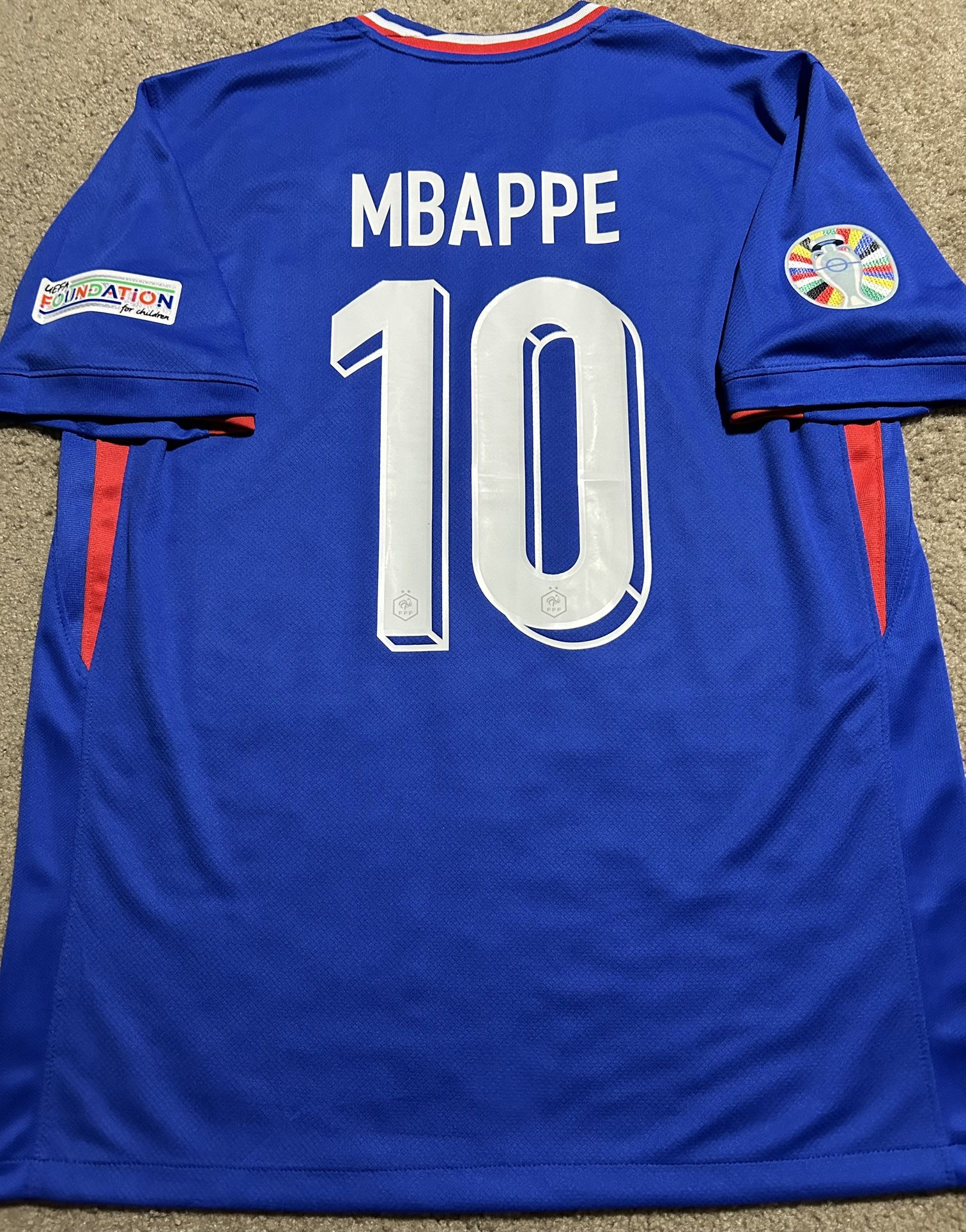 2024/25 France National Team ‘Kylian Mbappé #10’ Soccer Jersey