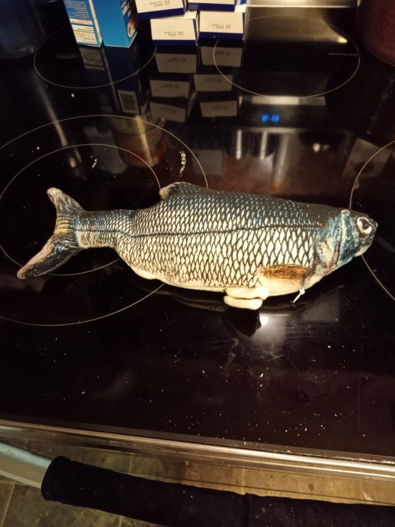  2 Of Them  New, Never Used Flopping Fish Toy