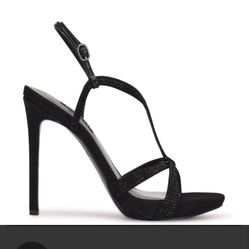 *NIB* Nine West Ulliy 2 Black Stiletto Sandal Size 8.5 / 3 pairs Available