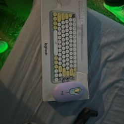 Wireless Keyboard With Mouse