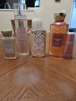 Champagne Toast Set~Bath And Body Works 