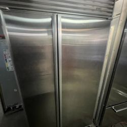Subzero 42” Built In Refrigerator Side By Side Stainless Steel 