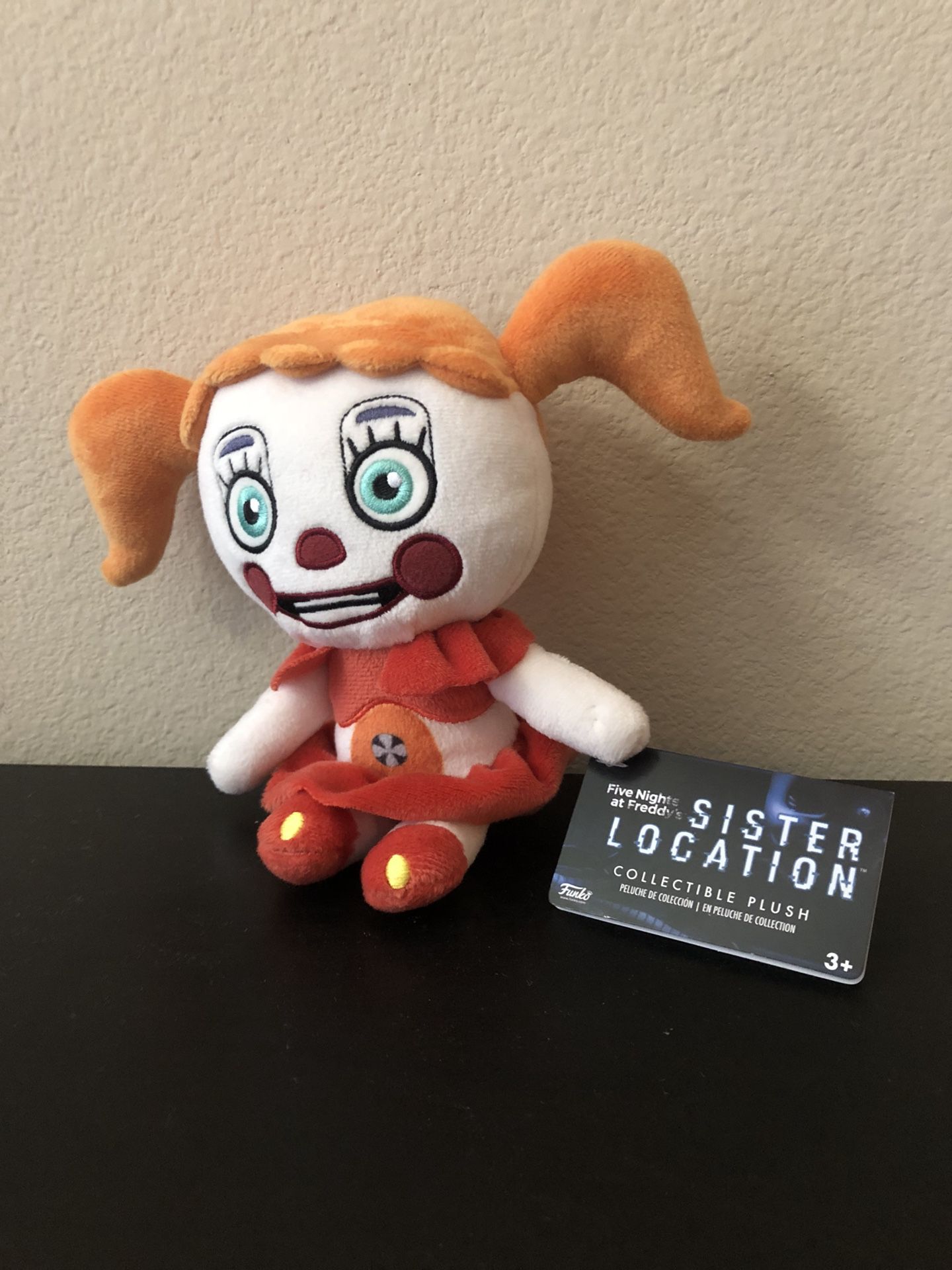 Funko Collectible Plush - Five Nights at Freddy's Sister Location - CIRCUS  BABY 
