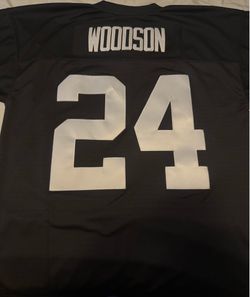 Charles woodson throw back raider jersey