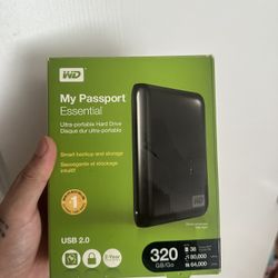 WD My passport essential hard Drive 
