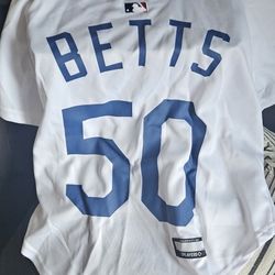 MLB Los Angeles Dodgers Mookie Betts pet jersey in size XL