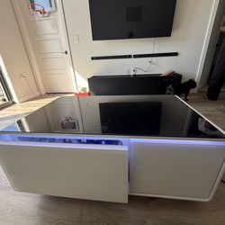 LIVTAB LT90 Pro Smart Coffee Table – Built-in Fridge, Speakers, Charging