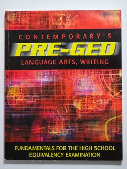 Contemporary's Pre-GED Language Arts Writing Book