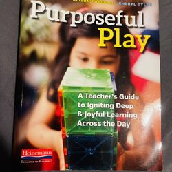 Purposeful Play Teacher Guide Book (Brand New