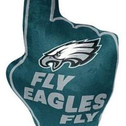 Philadelphia Eagles Fan Hand Pillow