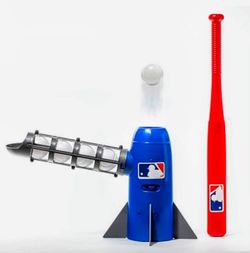MLB Toy Baseball Pitching Machine Set