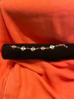 7” Silver 925 Woman’s Bracelet-Ankle