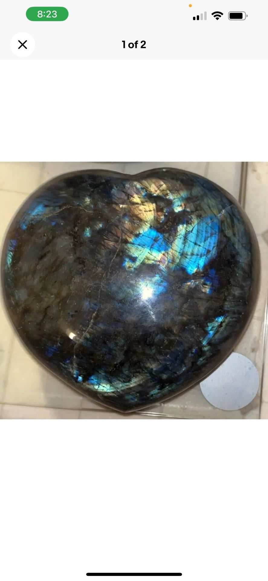 Labradorite Heart 😍 10.5lb!!!
