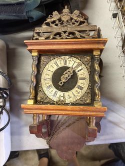 Vintage Dutch Zaanse Wall Clock