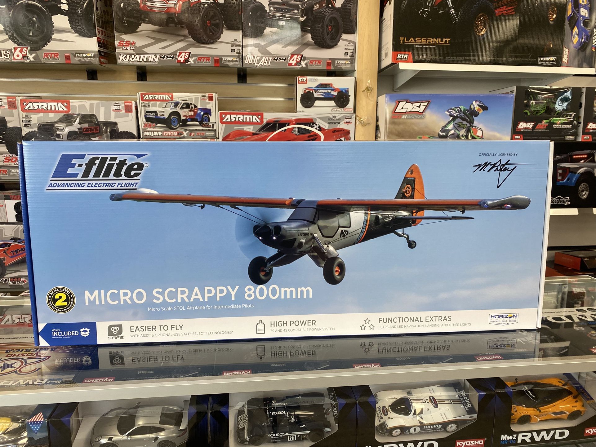 Eflite Micro Scrappy 800mm RC Airplane