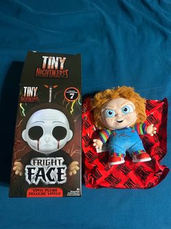 Tiny nightmares plush keychain