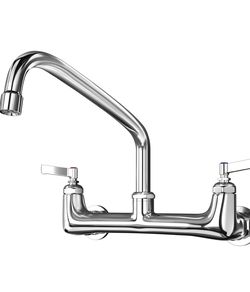 Wall Mount Faucet For Commercial Kitchen Sink