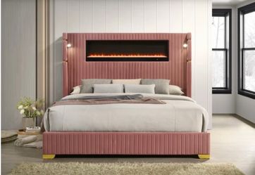 Cama hermosa queen con colchón 🌺🔥❤️🔥🌺🔥🌺🔥🌺🔥🚛📦