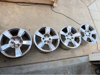 20x9 Chevy Silverado OEM wheels
