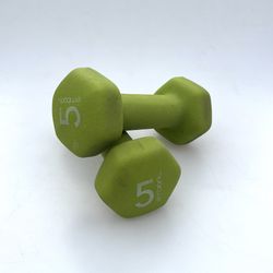 Neoprene Hand Weights 5lb Set