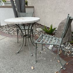 Cafe patio table