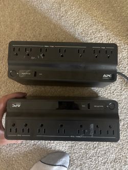 2 APC Battery Backup Units / Surge Protectors