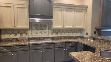 Kitchen cabinets