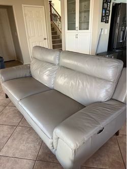 Reclining sofa and chairs (OBO)