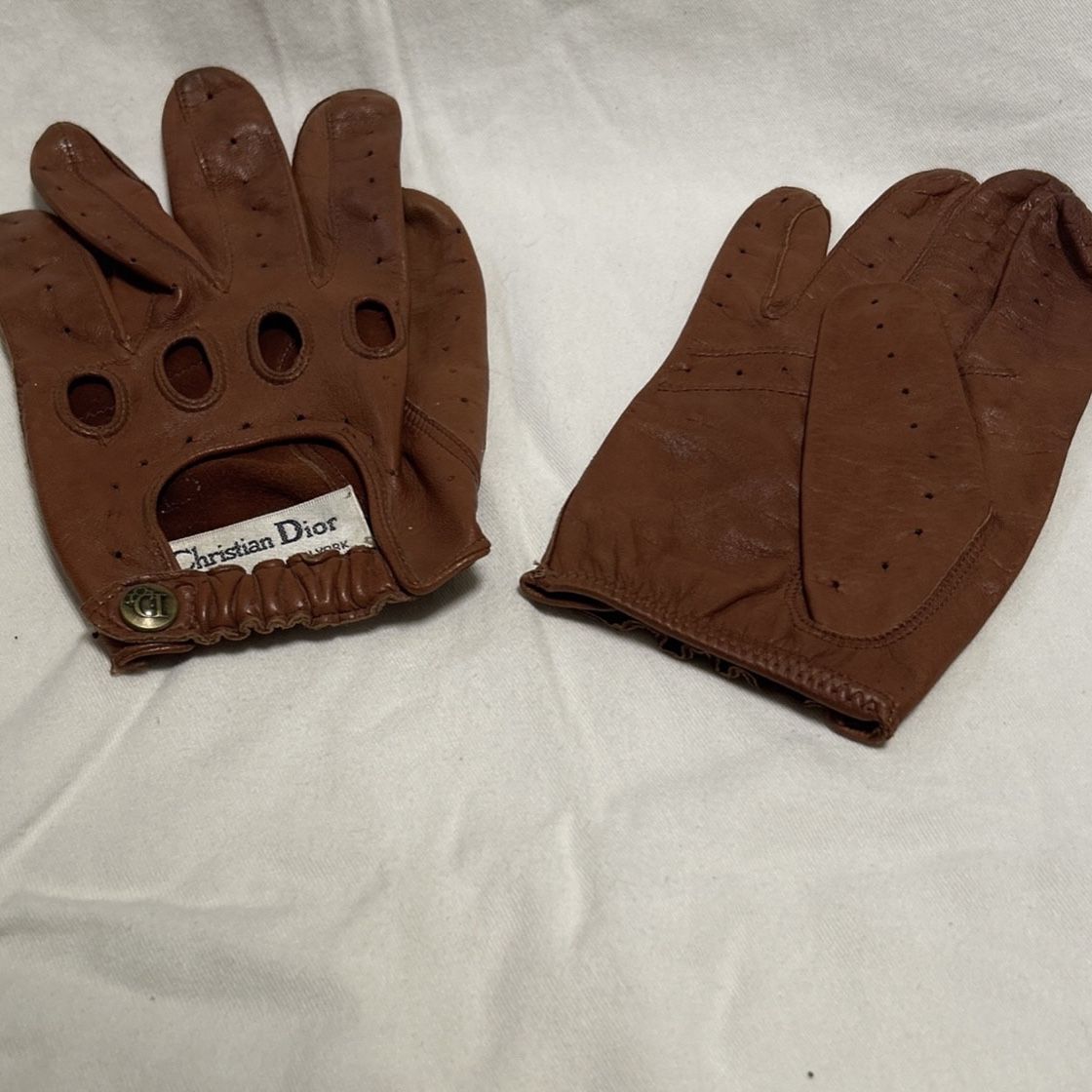 Christian Dior Motor Gloves 