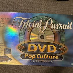 Trivial pursuit DVD Pop Culture Board Game  (Complete)