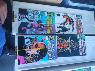 Marvel cómics books Kitty Pryde and Wolverine
