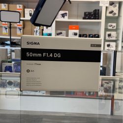 Sigma 50mm F1.4 DG