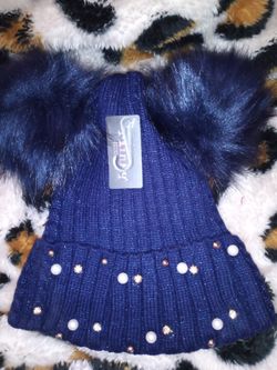 Super cute beanies with fleece inside