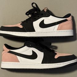 Nike Air Jordan 1 OG Low Bleached Coral 2022 Like New VNDS
