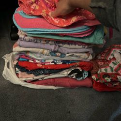 Bulk Of Baby Girl Variety Sized Clothing Sizes From 18/24 Months -3t Toddler Girl Clothes