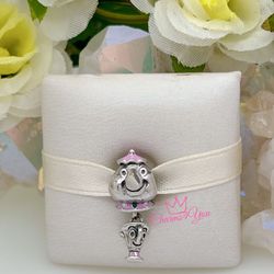 Adorable Charm 925 silver for Pandora moments bracelet.
