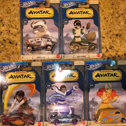 Hotwheels Avatar Complete Set