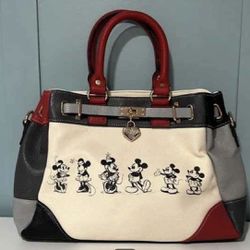 *** $100  Brand new *** Mickey and Minnie Love Story Handbag. I