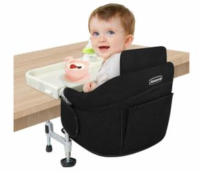 Brand new hook on high chair with tray