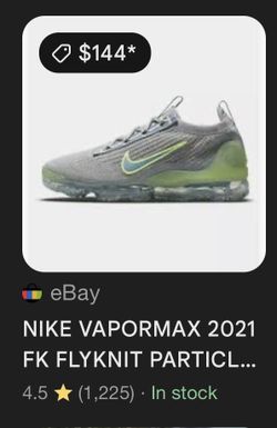 Nike Vapor Max 2021 Size 10.5 Men’s 