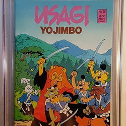 Usagi Yojimbo #28 CGC 9.8 1991 NEW 9001