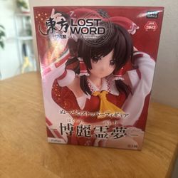 Reimu Hakurei Noodle Stopper Figure anime Touhou Project FuRyu from Japan NIB  