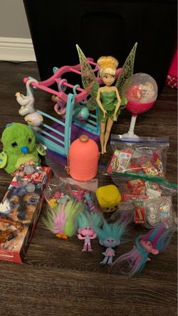 Lot of girl toys