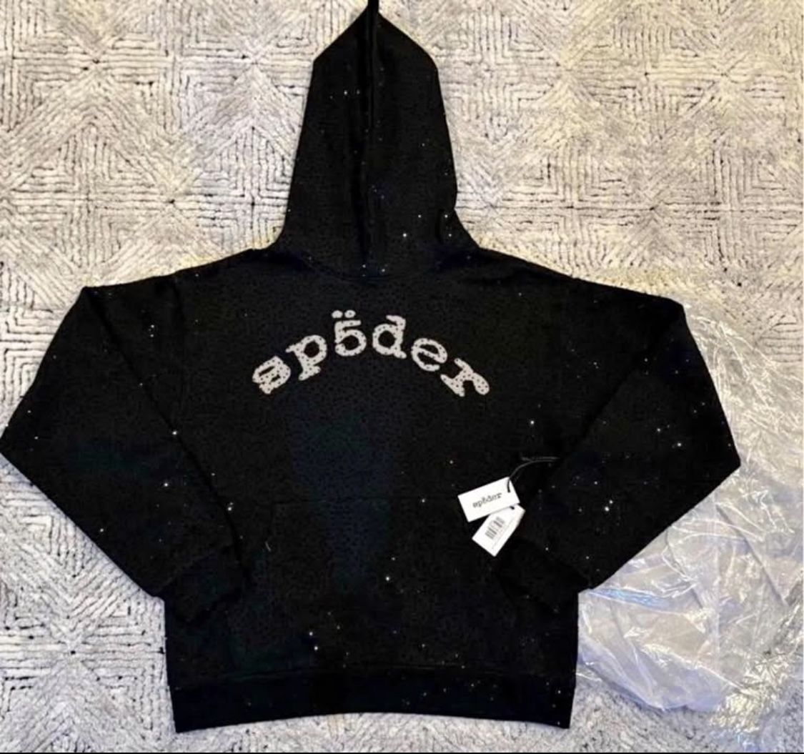 Sp5der VVS Hoodie Black