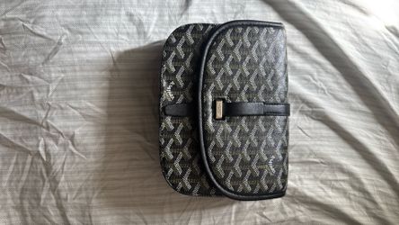 black Goyard bag