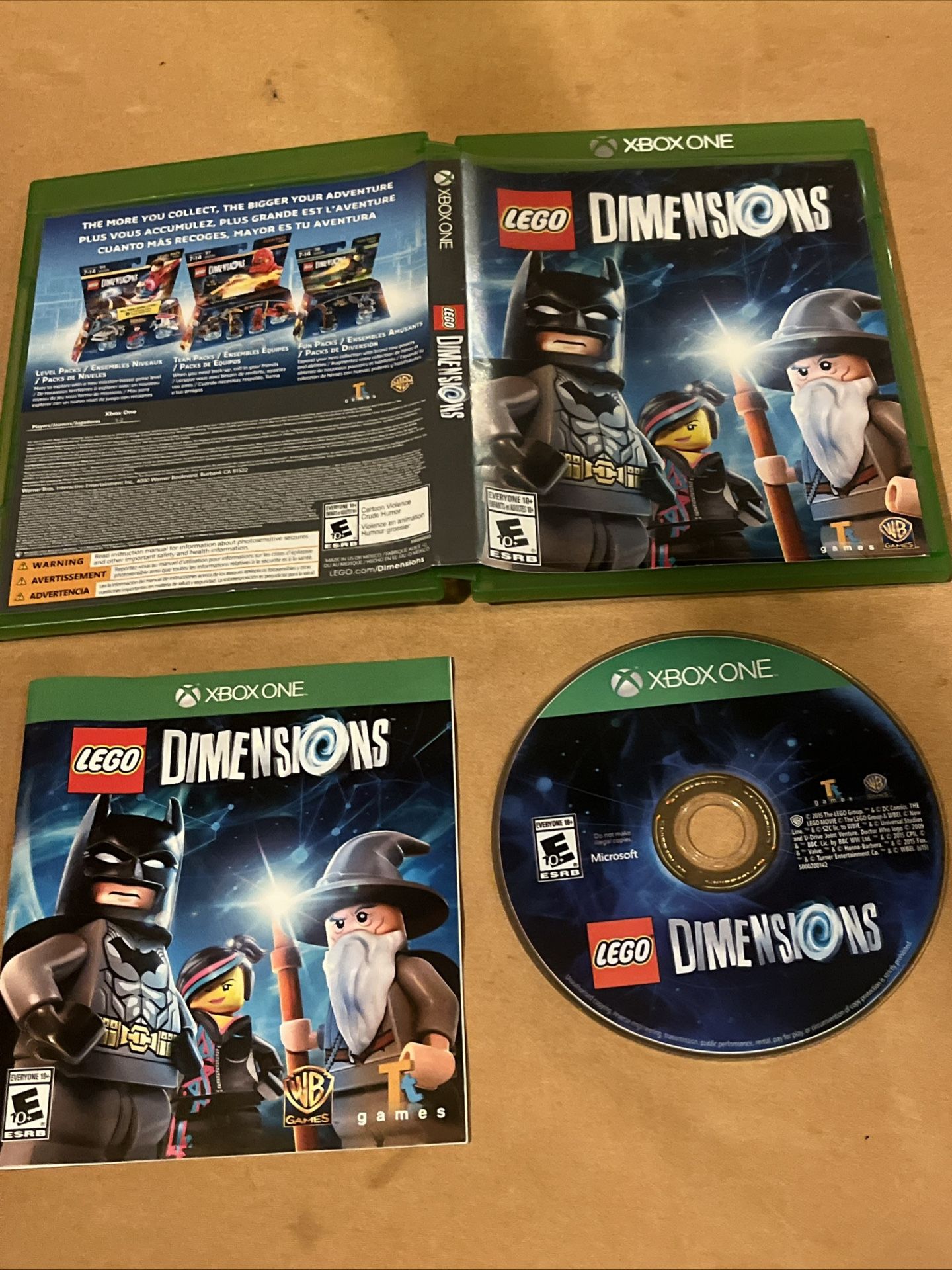 LEGO Dimensions (Xbox One, 2015) Complete