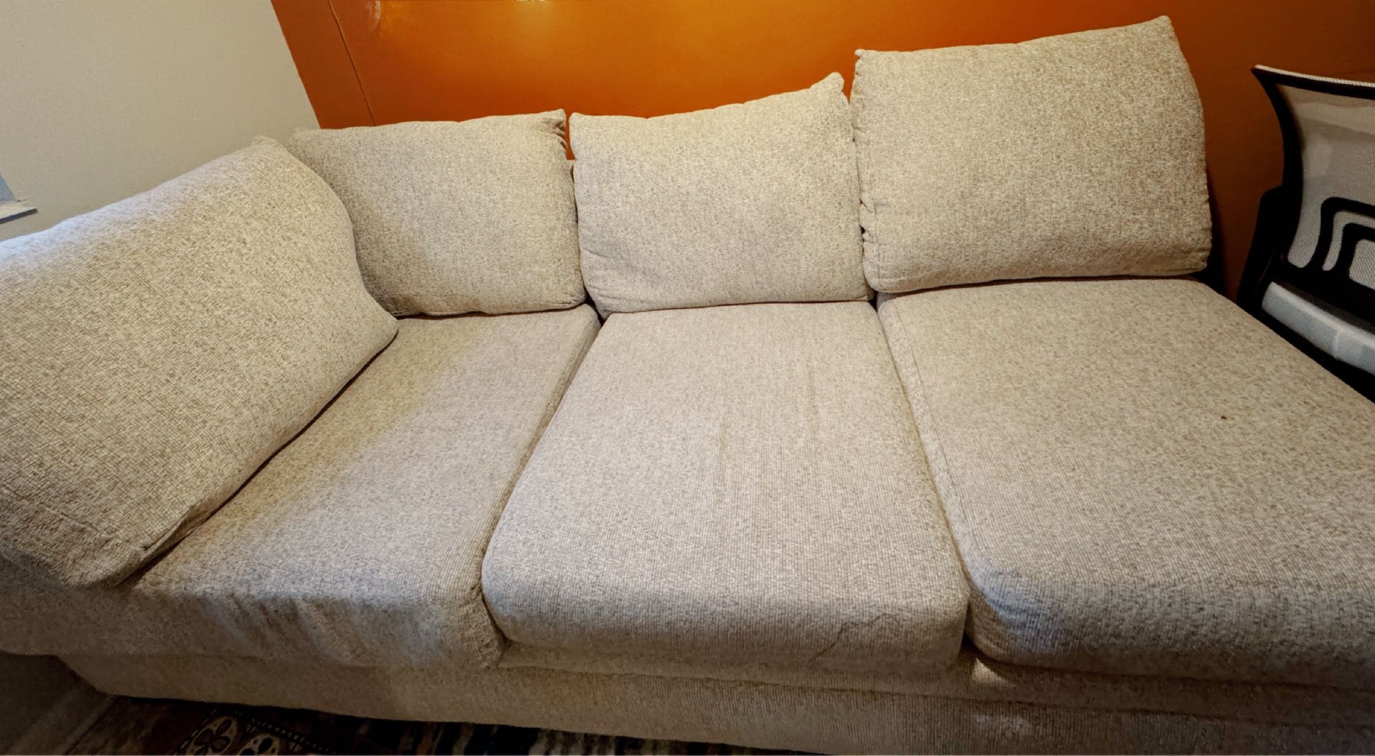 Comfortable L Shape Attachable Sofa 