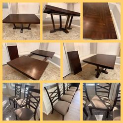 Dining Room Set w/6 Chairs